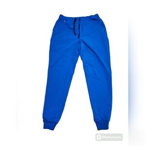 Figs Tansen Jogger Scrub Pants Men's XLT Royal Blue Style MXXSW2004T Scrubs